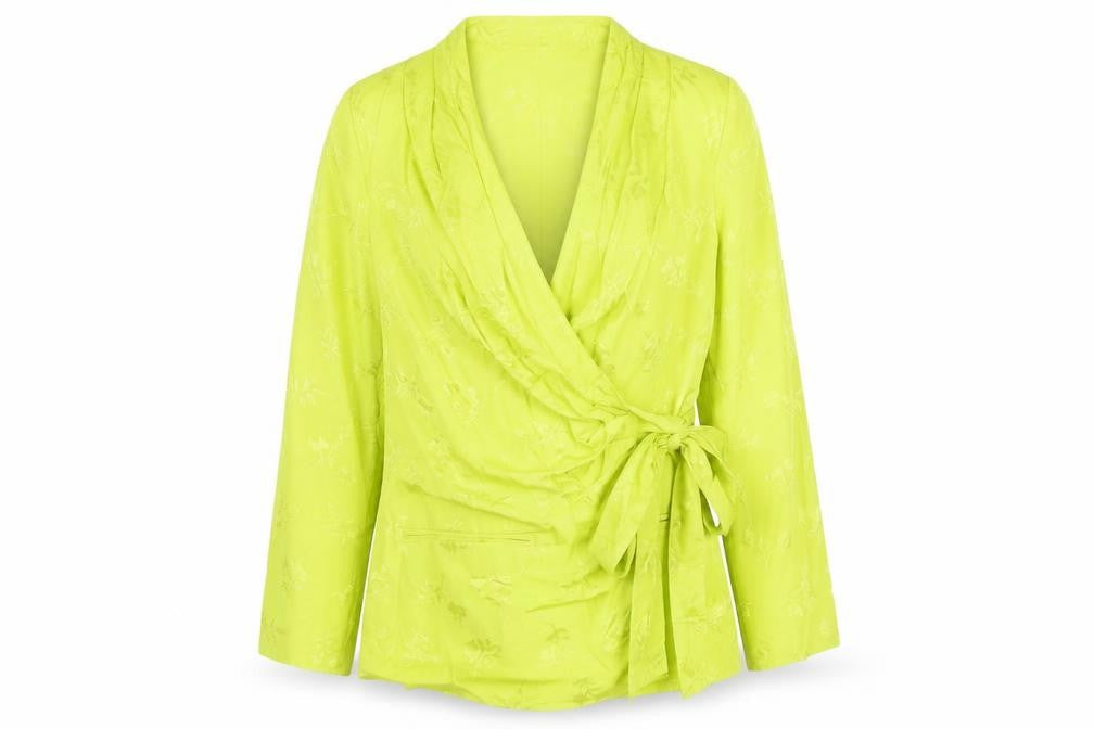 Womens UK Size 12 Nasty Gal Green Jacket