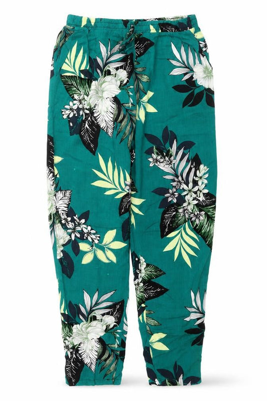 Womens UK Size S Blue Chameleon Regular Fit Chino Green Trousers