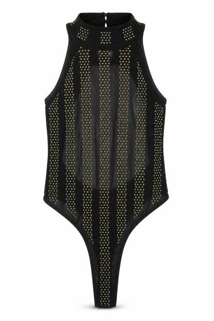 Womens UK Size 8 ASOS One-Piece Black Playsuit