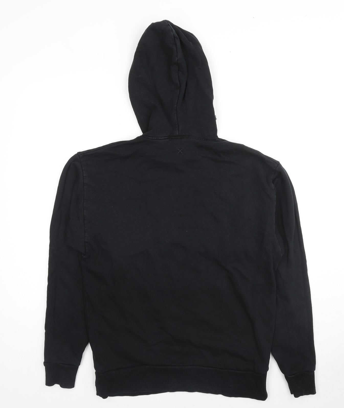 Mens UK Size S COLLUSION Black Pullover Hoodie