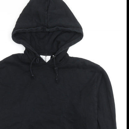 Mens UK Size S COLLUSION Black Pullover Hoodie
