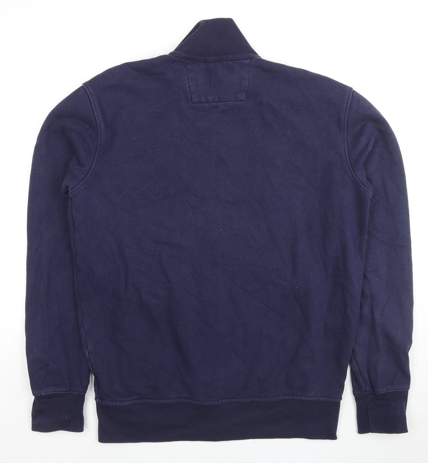 Kirkland Signature Mens Blue Cotton Full Zip Hoodie Size M