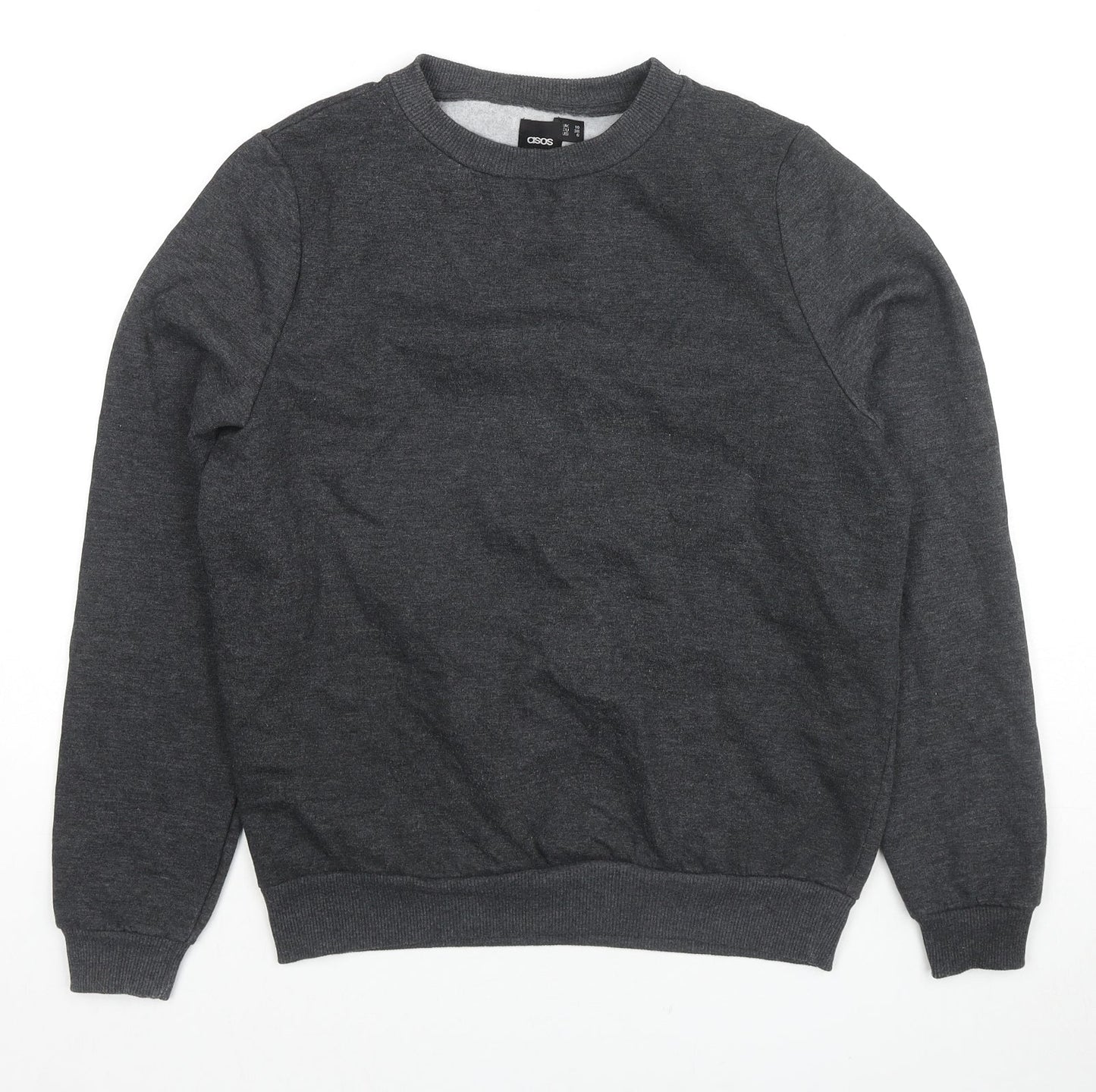 Womens UK Size 10 ASOS Grey Pullover Sweatshirt