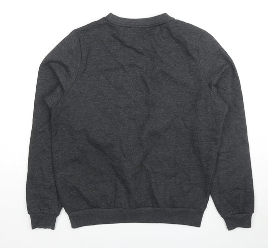 Womens UK Size 10 ASOS Grey Pullover Sweatshirt