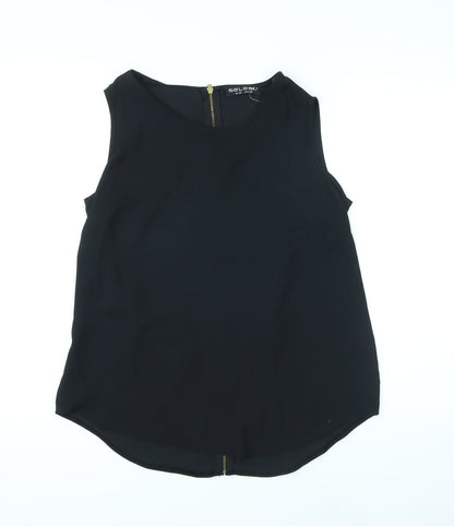 Womens UK Size 12 Select Black Basic T-Shirt
