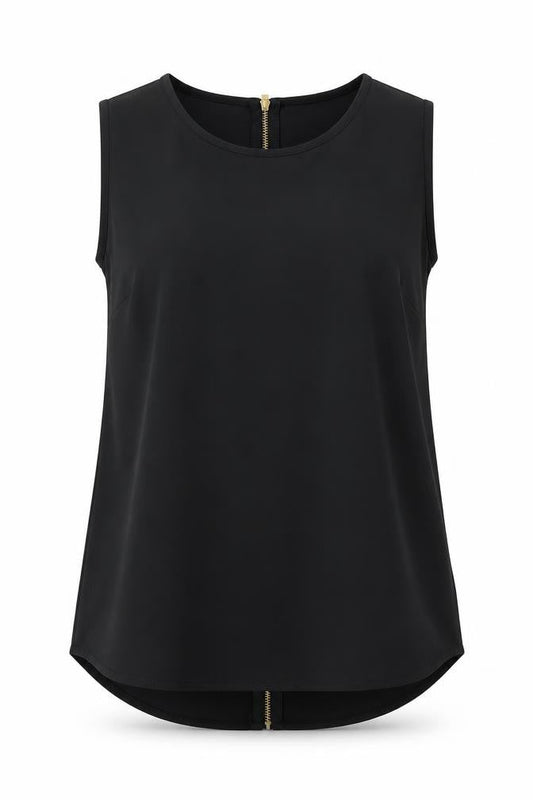 Womens UK Size 12 Select Black Basic T-Shirt
