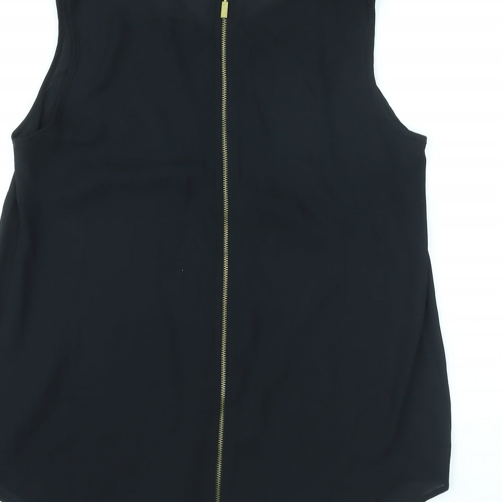 Womens UK Size 12 Select Black Basic T-Shirt