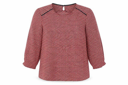 Womens UK Size XS Dunnes Stores Red Basic Blouse
