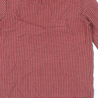 Womens UK Size XS Dunnes Stores Red Basic Blouse