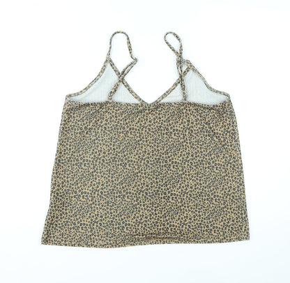 Womens UK Size 14 Marks and Spencer Black Camisole Tank