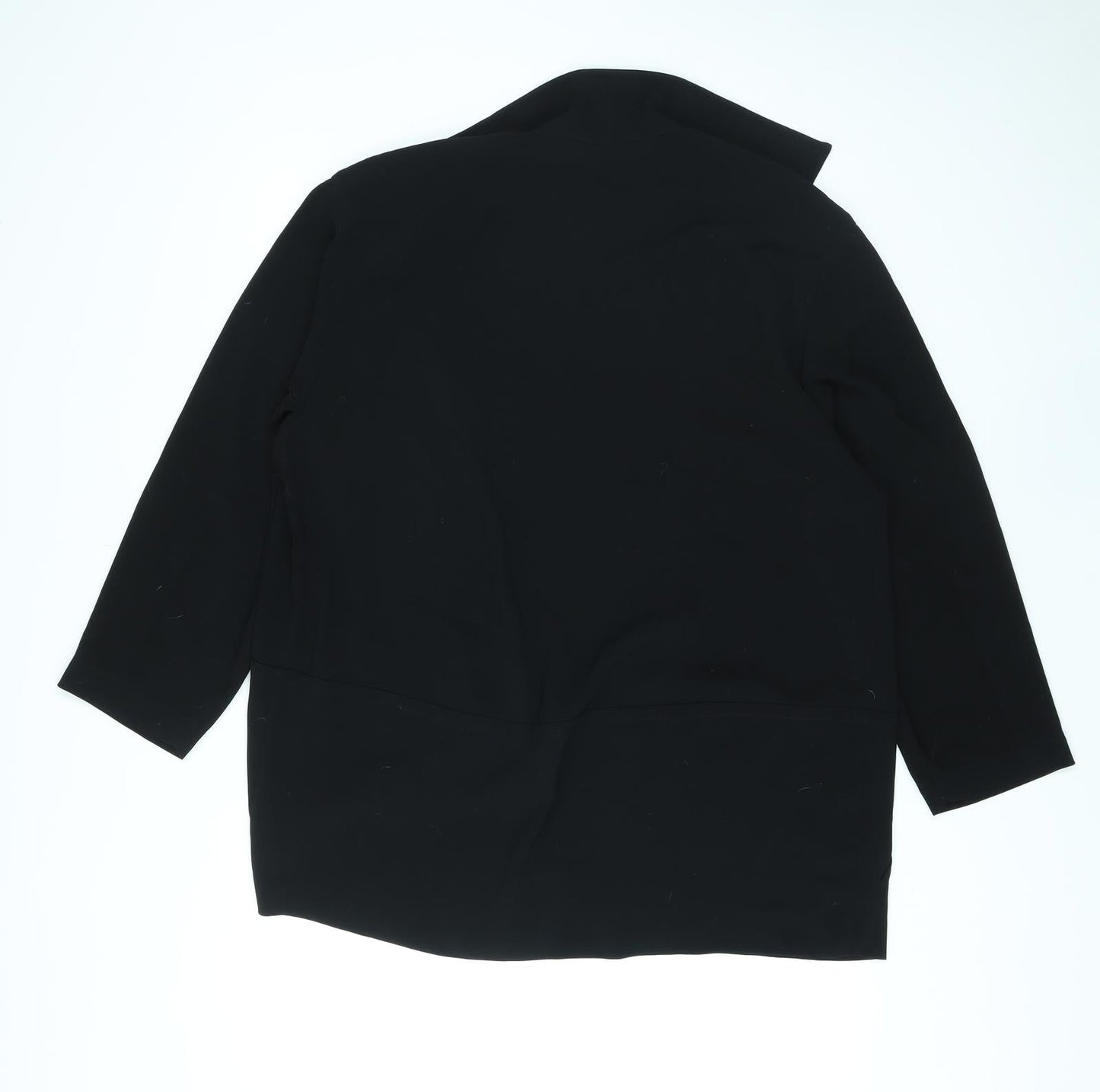 Womens UK Size 12 Platinum Black Cardigan Jumper