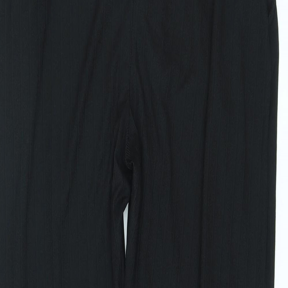 Womens UK Size M Misspap Regular Fit  Black Trousers