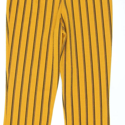 Womens UK Size 10 Nasty Gal Regular Fit  Orange Trousers