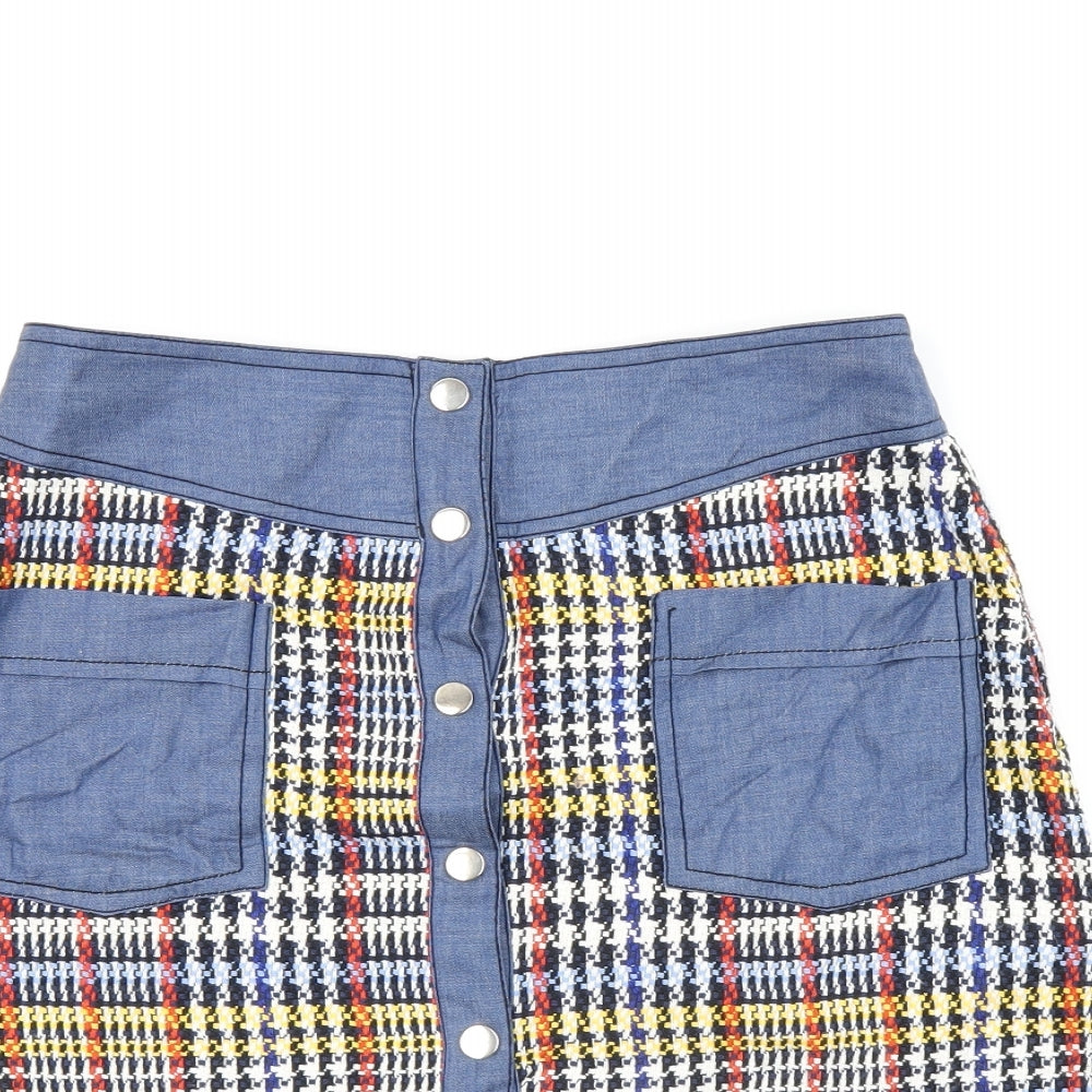 Womens UK Size S Zara Mini  Skirt