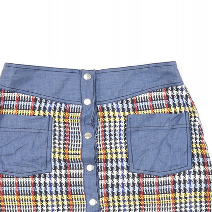 Womens UK Size S Zara Mini  Skirt