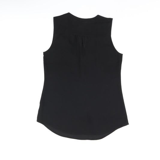 Womens UK Size XS Express Black Basic T-Shirt