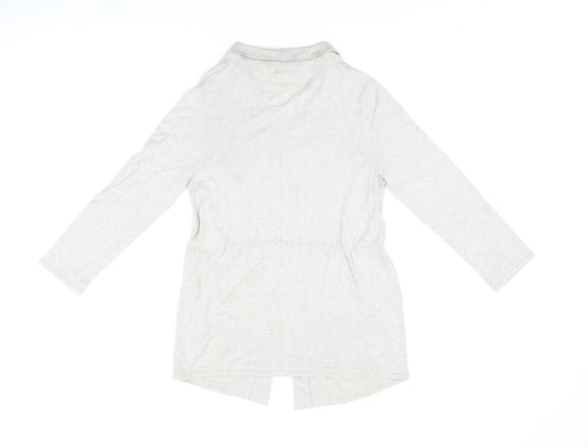 Womens UK Size 12 Kaliko Beige Cardigan Jumper