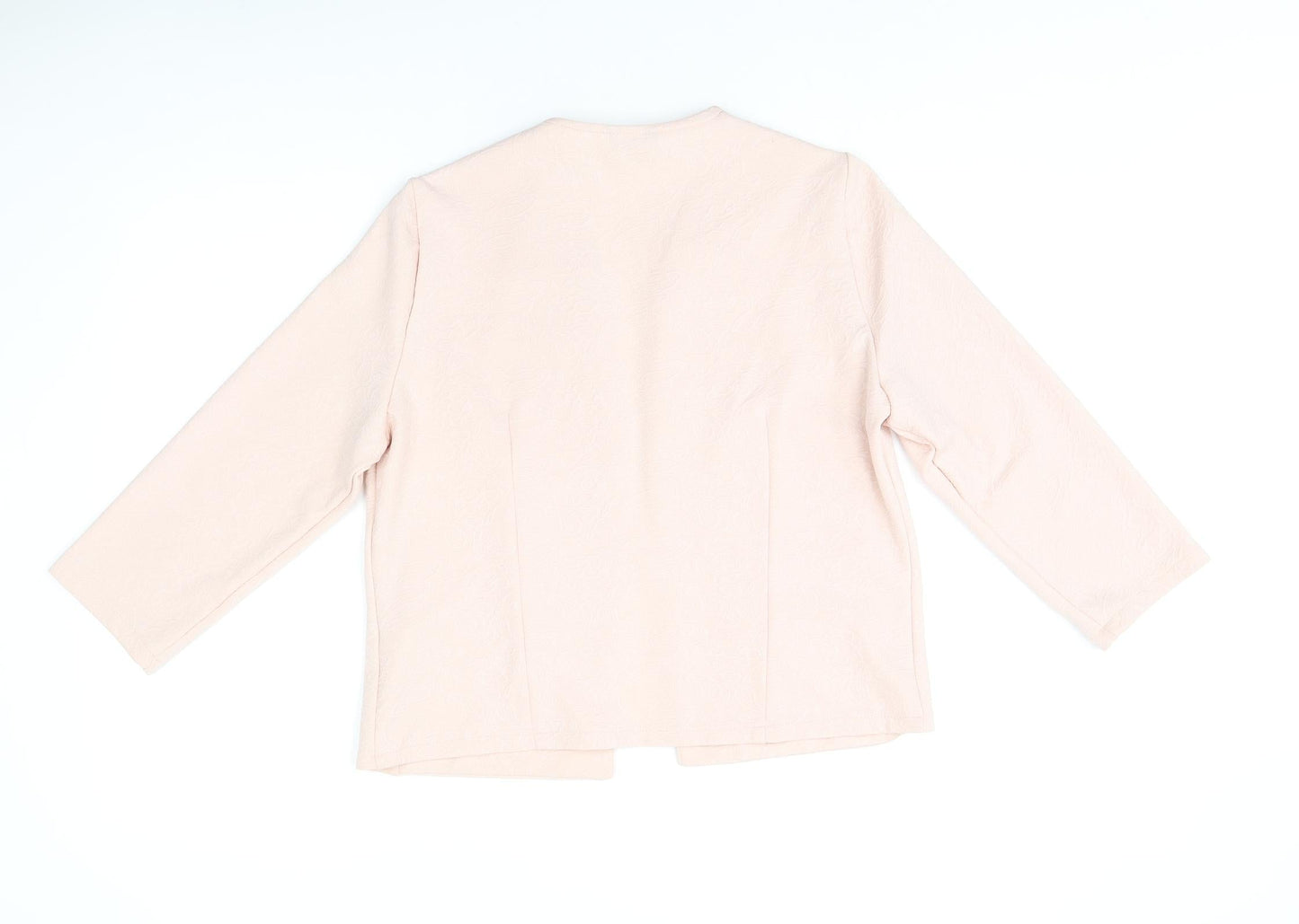 Womens UK Size 12 M&Co Pink Jacket