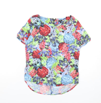 Womens UK Size 6 NEXT Multicoloured Basic T-Shirt