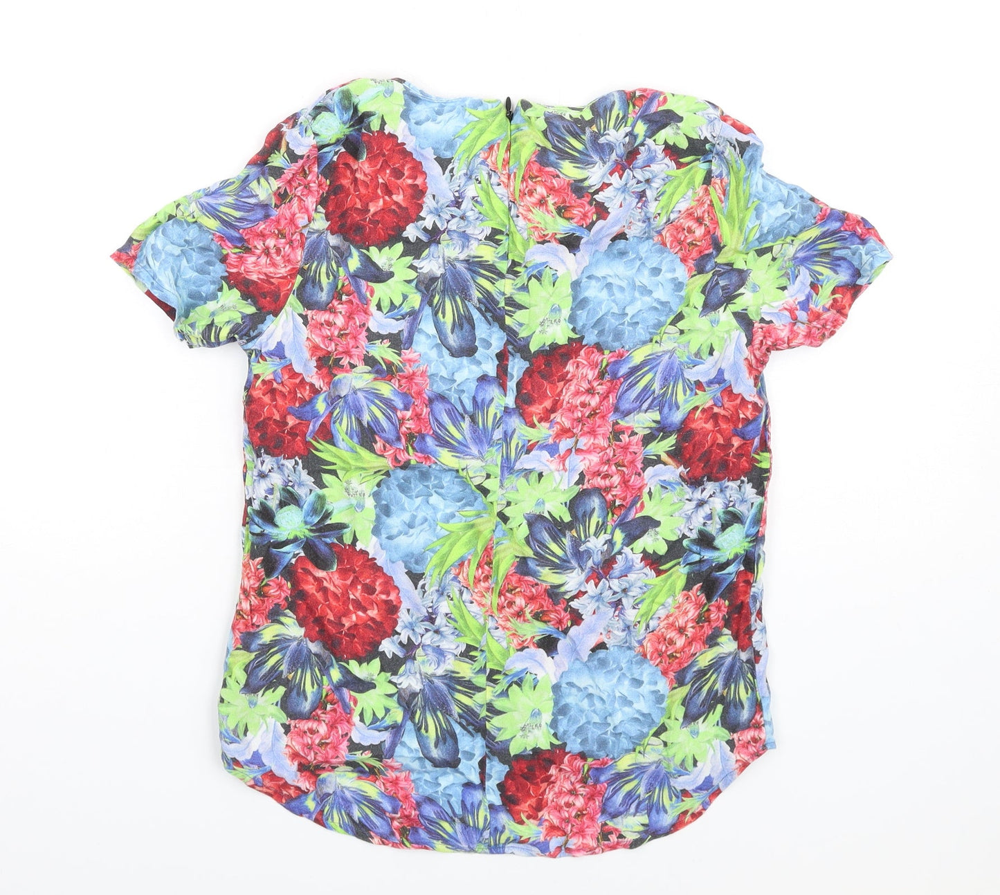 Womens UK Size 6 NEXT Multicoloured Basic T-Shirt