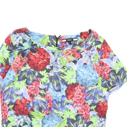 Womens UK Size 6 NEXT Multicoloured Basic T-Shirt