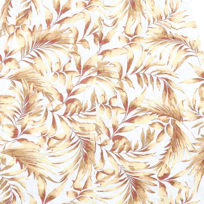 Bonmarché Womens Multicoloured Geometric Polyester A-Line Skirt Size 18