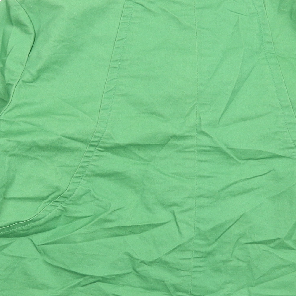Womens UK Size 12 H&M Green Jacket