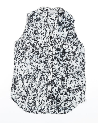 Womens UK Size 4 H&M Multicoloured Basic Tank