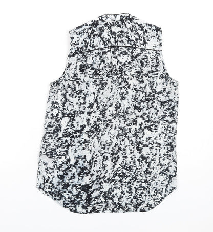 Womens UK Size 4 H&M Multicoloured Basic Tank