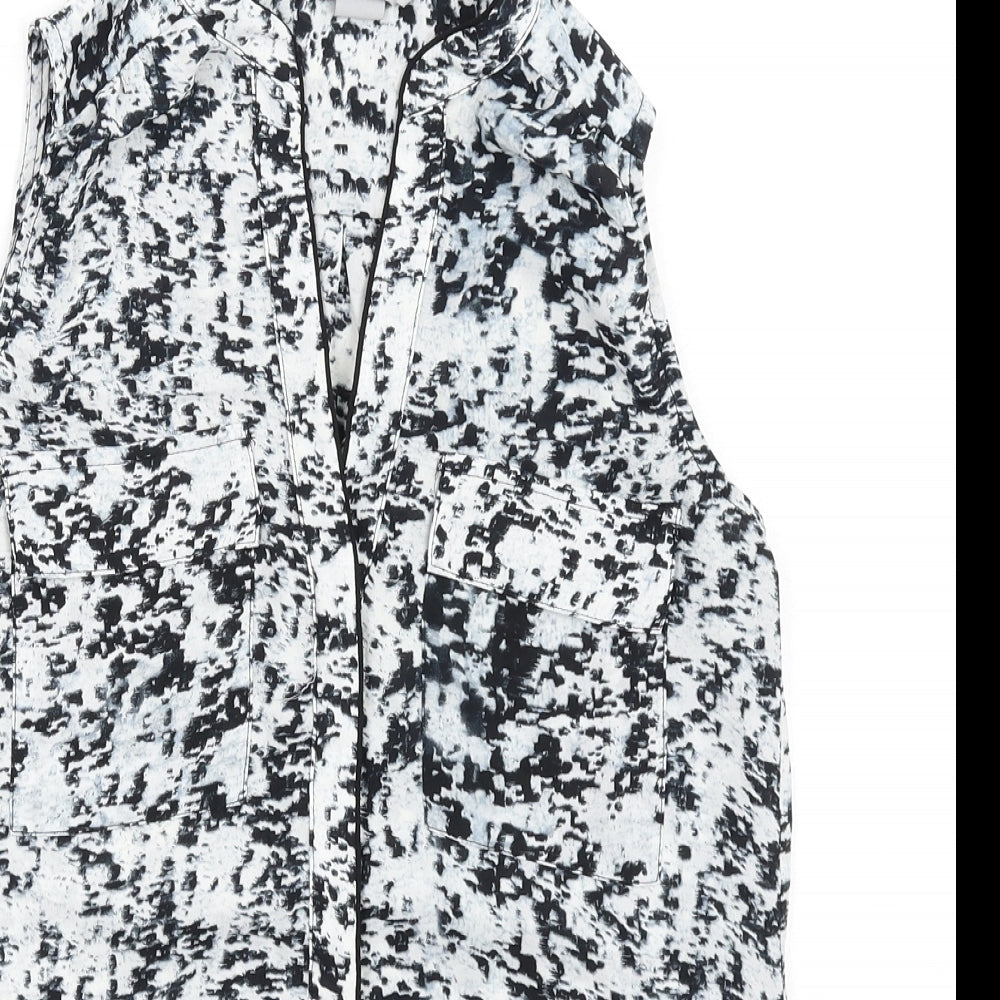 Womens UK Size 4 H&M Multicoloured Basic Tank