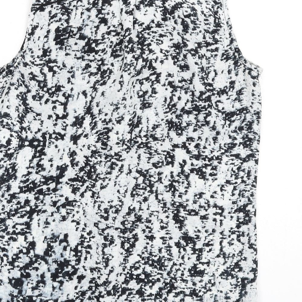 Womens UK Size 4 H&M Multicoloured Basic Tank