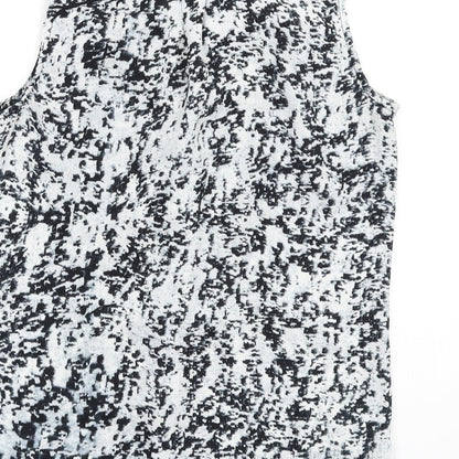 Womens UK Size 4 H&M Multicoloured Basic Tank