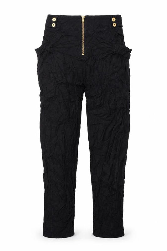 Womens UK Size 6 French Connection Regular Fit  Black Trousers