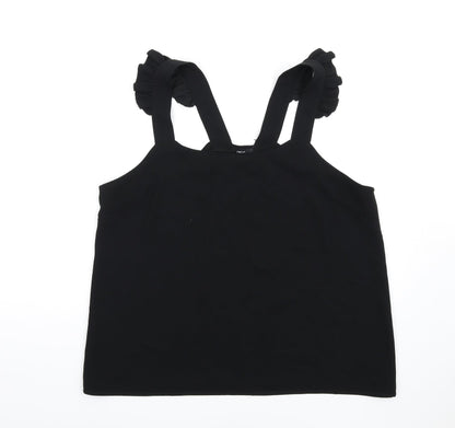 Womens UK Size 16 NEXT Black Basic Tank