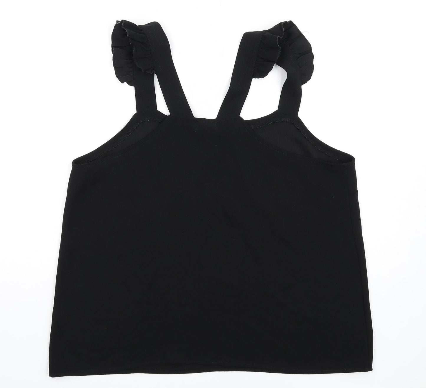 Womens UK Size 16 NEXT Black Basic Tank