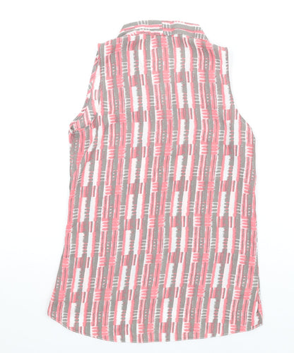 Womens UK Size 6 NEXT Multicoloured Basic Blouse