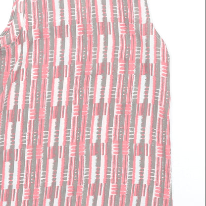 Womens UK Size 6 NEXT Multicoloured Basic Blouse