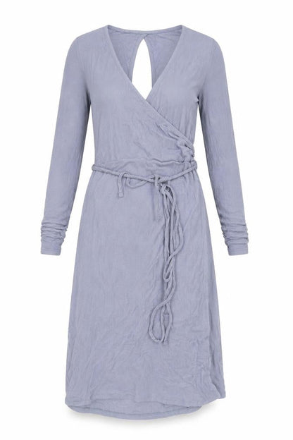 Topshop Womens Blue Viscose A-Line Size 10 V-Neck Pullover