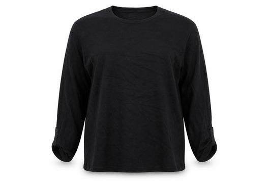 River Island Womens Black Cotton Pullover Sweatshirt Size XL Pullover