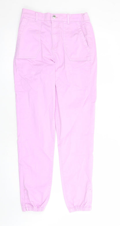 Womens UK Size 10 Marks and Spencer Regular Fit Straight Purple Jeans