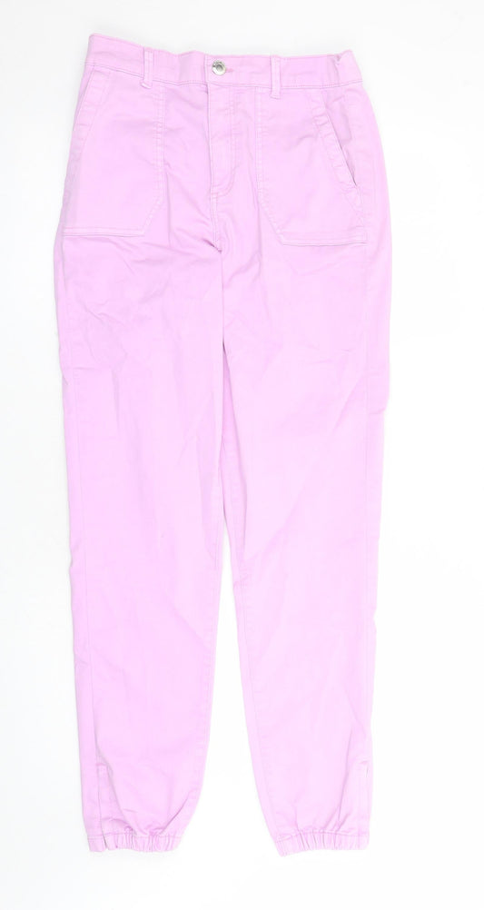 Womens UK Size 10 Marks and Spencer Regular Fit Straight Purple Jeans