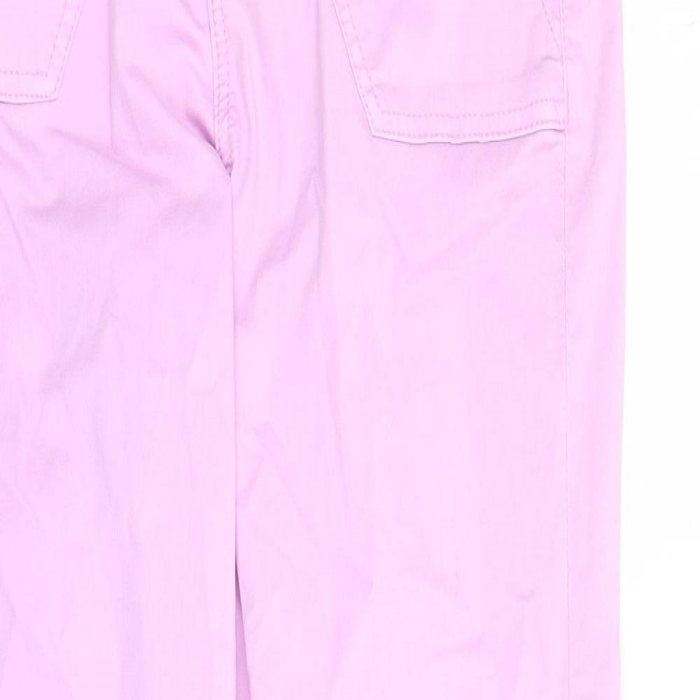 Womens UK Size 10 Marks and Spencer Regular Fit Straight Purple Jeans