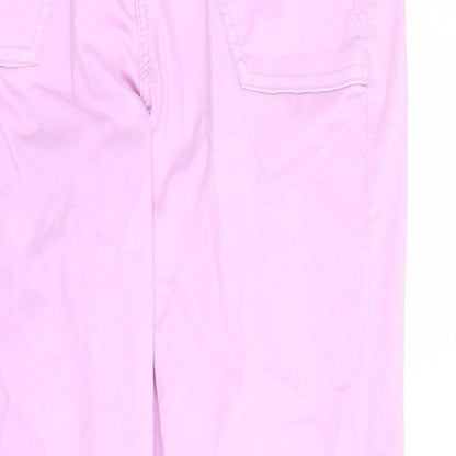Womens UK Size 10 Marks and Spencer Regular Fit Straight Purple Jeans