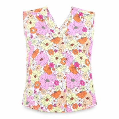 Womens UK Size 6 Marks and Spencer Multicoloured Basic Blouse