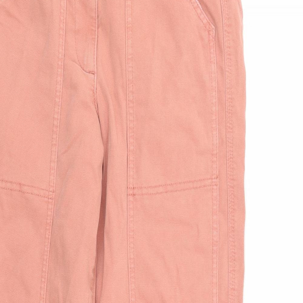 Womens UK Size 6 Marks and Spencer Regular Fit Straight Orange Jeans