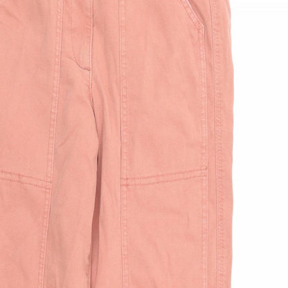 Womens UK Size 6 Marks and Spencer Regular Fit Straight Orange Jeans
