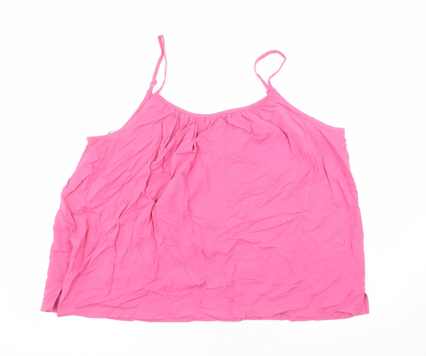 Womens UK Size 20 Marks and Spencer Pink Camisole Tank