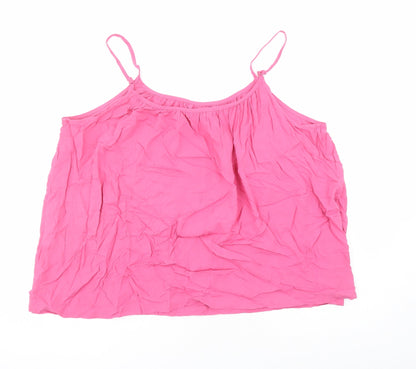 Womens UK Size 20 Marks and Spencer Pink Camisole Tank