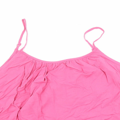 Womens UK Size 20 Marks and Spencer Pink Camisole Tank