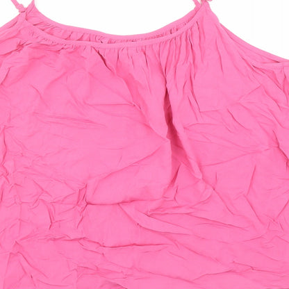 Womens UK Size 20 Marks and Spencer Pink Camisole Tank